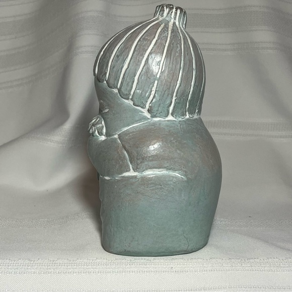 Isabel Bloom Garden Art Sculpture “Violet” Signed 1986 VTG Cast Concrete Retired - Picture 4 of 7